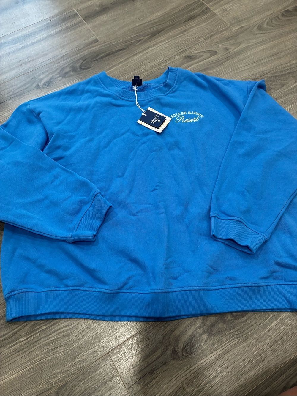 Roller Rabbit Resort women's Blue Crewneck Sweatshirt